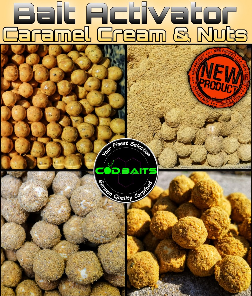Caramel Cream & Nuts Bait Activator – Karpfenköder